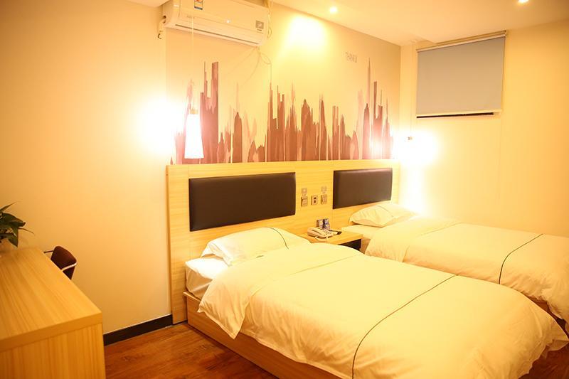 Thank Inn Chain Hotel Shandong Weifang Qingzhou Railway Station Gaoliu Buitenkant foto